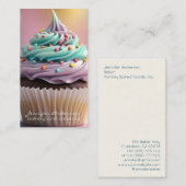 Baker Bakery Business Cards Visitenkarte (Vorne/Hinten)