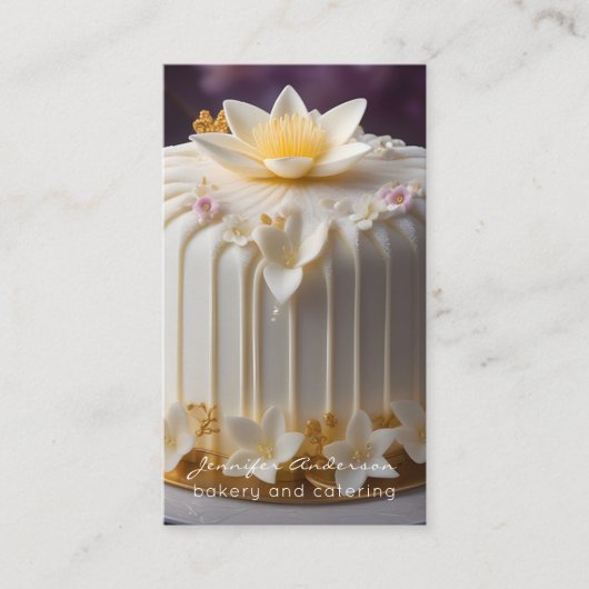 Baker Bakery Business Cards Visitenkarte (Vorderseite)