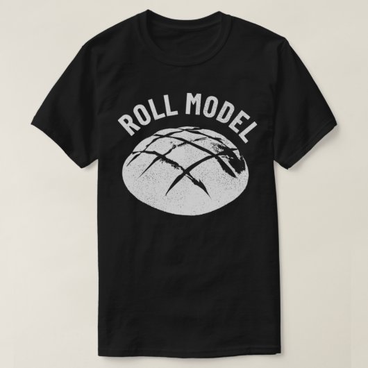 Baker Baking Bread Roll Model Baker Bread T-Shirt (Design vorne)