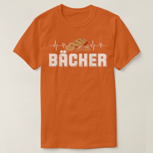 Baker baking sourdough buns baking profession 142 T-Shirt (Design vorne)