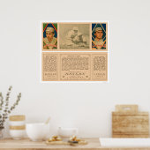 Baker Barry Athletics Baseball 1912 Poster (Küche)