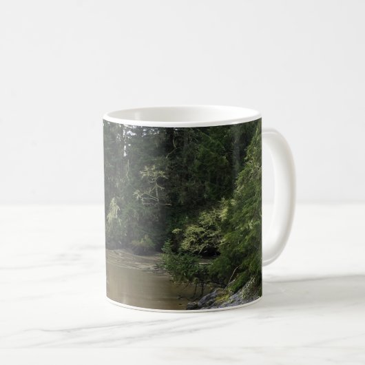 Baker Bay, Cape Enttäuschung, Washington Kaffeetasse (VorderseiteRechts)