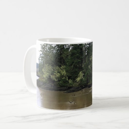 Baker Bay, Cape Enttäuschung, Washington Kaffeetasse (Vorderseite Links)