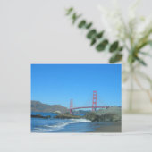 Baker Beach Postkarte (Stehend Vorderseite)