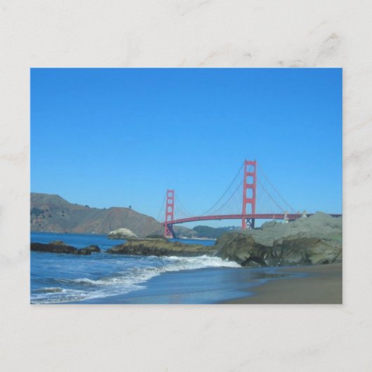 Baker Beach Postkarte (Vorderseite)