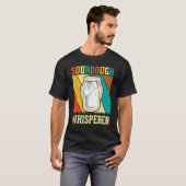 Baker Brotbackautomat   Retro Sauerteig-Flüsterer T-Shirt (Vorne ganz)
