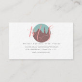 Baker Cake Pops Herz Sprinkles Kuchendekorator Visitenkarte (Rückseite)