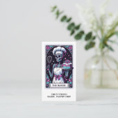 Baker Caterer Tarot Card Business Card Visitenkarte (Stehend Vorderseite)