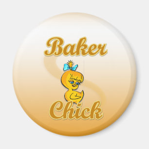 Baker Chick Magnet