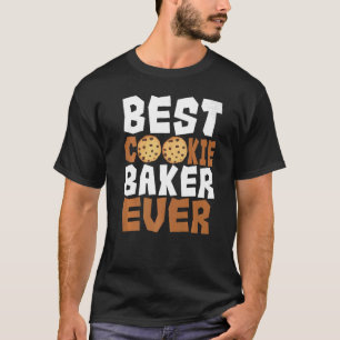 Baker Cookie Konditorei Koch Koch Kulinarische Bäc T-Shirt
