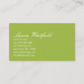 Baker Cup Cakes Bäckerei Süßigkeiten Leckereien Vi Visitenkarte (Rückseite)