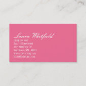 Baker Cup Cakes Bäckerei Süßigkeiten Leckereien Vi Visitenkarte (Rückseite)