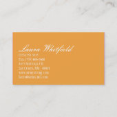 Baker Cup Cakes Bäckerei Süßigkeiten Leckereien Vi Visitenkarte (Rückseite)