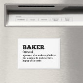 Baker Definition Kitchenetz Magnet (In Situ (Geschirrspüler))