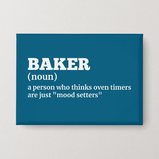 Baker Dictionary Style Definition Button (Vorderseite)
