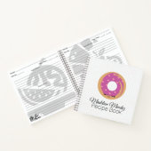 Baker Donut Spiral Notebook Kinder Rezept Buch (Innenseite)