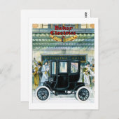 Baker Electric Cars - Vintage und Postkarte (Vorne/Hinten)