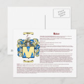 Baker (Englisch) Postkarte (Vorne/Hinten)