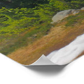 Baker, Forest und Alpine Lake Foto Poster (Ecke)