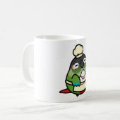 Baker Green Cheek Conture Kaffeetasse (Vorderseite Links)