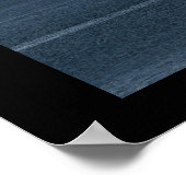 Baker, Guemes Island und Rosario Strait Poster (Ecke)