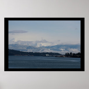 Baker, Guemes Island und Rosario Strait Poster