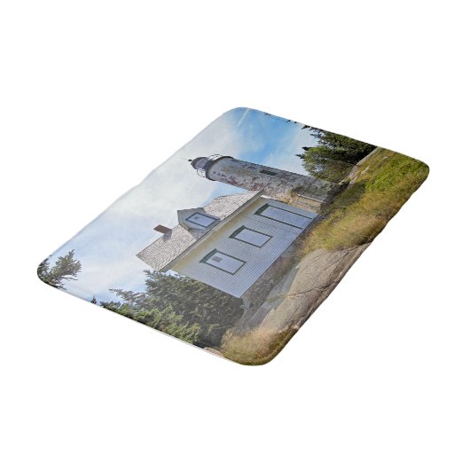 Baker Island Lighthouse, Maine Badematte (Schrägansicht)