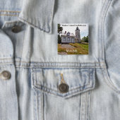 Baker Island Lighthouse, Maine Button (Beispiel)