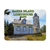 Baker Island Lighthouse, Maine Magnet (Horizontal)
