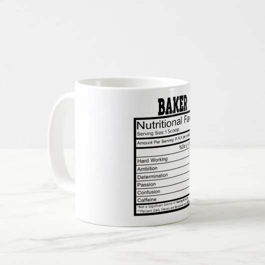 Baker Kaffeetasse (Vorderseite Links)