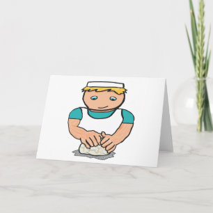 Baker Knetteig zum Backen von Brot Karte