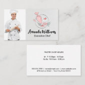 Baker | KOCH | Kulinarische Logos Visitenkarte (Vorne/Hinten)