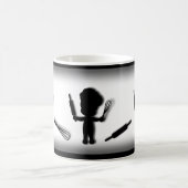 Baker-Koch mit Rolling-Button und Whisk-Niedliche  Kaffeetasse (Mittel)