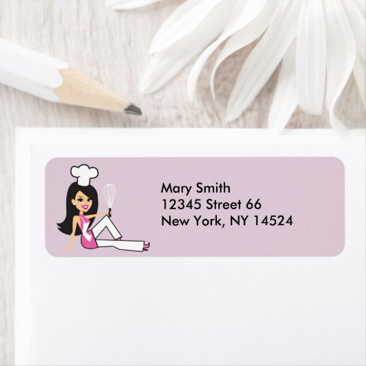 Baker Lady Return Labels (Insitu)