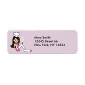 Baker Lady Return Labels (Vorne)