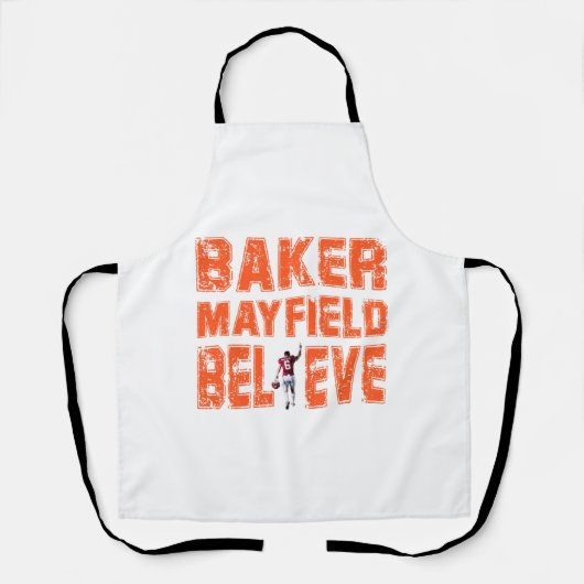 Baker Mayfield Essential Cool T - Shirt Essential Schürze (Vorderseite)