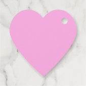 Baker Miller Pink Geschenkanhänger (Rückseite)