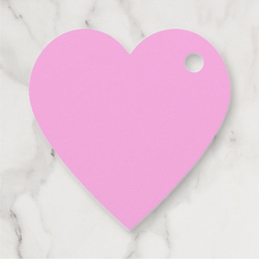 Baker Miller Pink Geschenkanhänger (Rückseite)