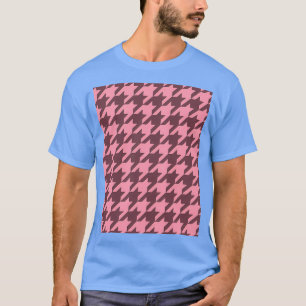 Baker Miller Pink Hahnentrittmuster Muster Graphic T-Shirt