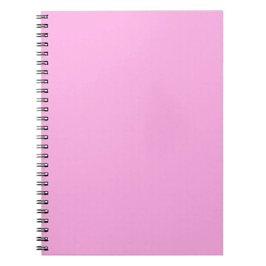 Baker Miller Pink Notizblock (Vorderseite)