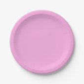 Baker Miller Pink Pappteller (Vorderseite)