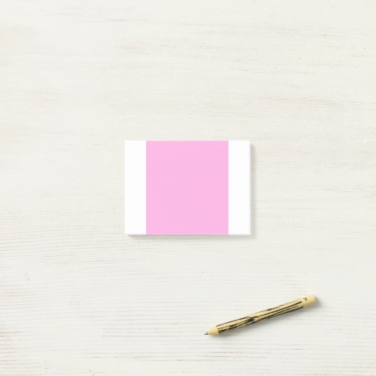 Baker Miller Pink Post-it Klebezettel (Auf Schreibtisch)