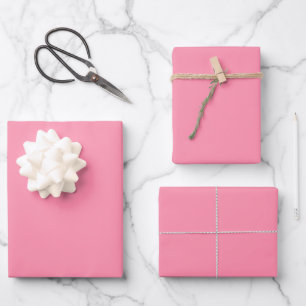 Baker-Miller Pink Solid Color  Geschenkpapier Set
