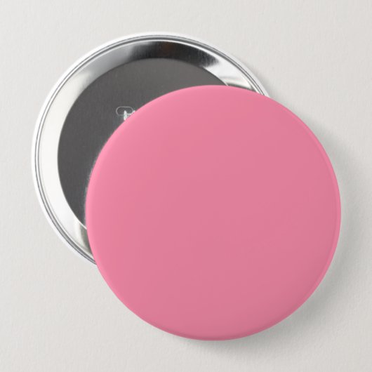 Baker-Miller pink (Vollfarbe) Button (Vorne & Hinten)