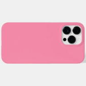 Baker-Miller pink (Vollfarbe) Case-Mate iPhone Hülle (Rückseite (Horizontal))
