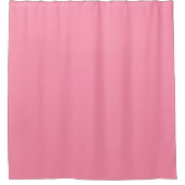 Baker-Miller pink (Vollfarbe) Duschvorhang (Vorderseite)
