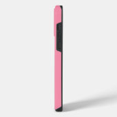 Baker-Miller pink (Vollfarbe) iPhone Hülle (Linke Seite)
