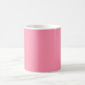 Baker-Miller pink (Vollfarbe) Kaffeetasse (Mittel)