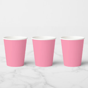 Baker-Miller pink (Vollfarbe) Pappbecher
