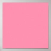 Baker-Miller pink (Vollfarbe) Poster (Vorne)